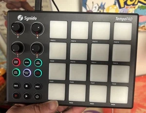 Synido TempoPAD USB MIDI Drum Pad Controller – 16 Velocity-Sensitive Pads - Picture 1 of 4