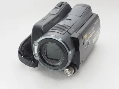 Sony HDR-SR12 Handycam Digital Hi-Vision Camcorders HDD Black Carl Zeiss Lens - Image 1 of 4