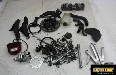 07-12 HONDA CBR600RR REPUESTOS HERRAJES CLAVIJAS ACELERADOR CUERPO PIÑÓN AMORTIGUADOR LUZ Foto 1 de 4