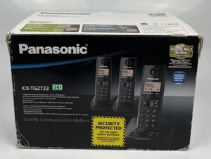 Panasonic KX-TG2723 Triple Digital Cordless Answering System Phone BNIB - Picture 1 of 7