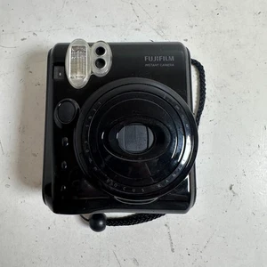 Fujifilm Instax Mini 50S schwarz integrierter analoge Sofortbildkamera mit Blitz - Bild 1 von 15