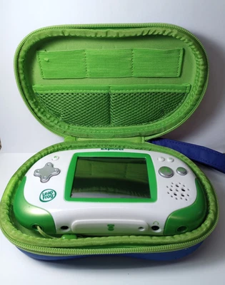 Leap Frog Leapster Explorer Handheld With 2 Games & Pen Leapfrog Case TESTED - Image 1 of 4