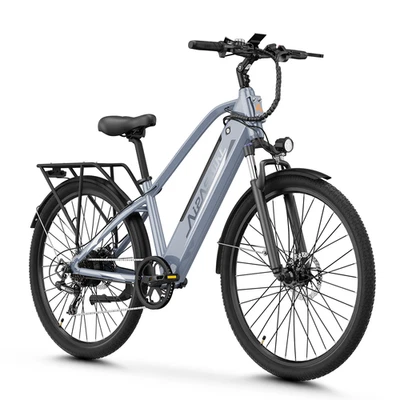 Aipas 1100W 48V eBike 26" Fat Tire E-Bike Electric City Commuter Bike for Adults - Image 1 of 4
