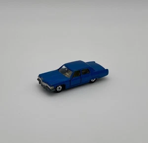 Vintage Tomica Tomy 1978 Blue Cadillac 1/77 Scale Diecast Car Vehicle - Picture 1 of 5