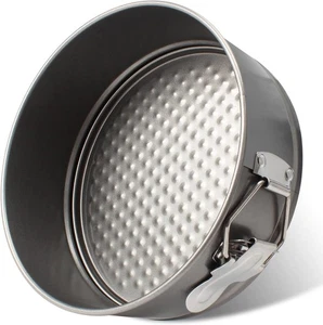 Juego de sartenes para tartas de queso de 4/7/8/9 pulgadas antiadherentes a prueba de fugas molde de resorte para mini gris 7" - Imagen 1 de 7