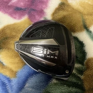 TaylorMade SIM MAX Driver Head Only 9 Degree Right-Handed Used #80 - Picture 1 of 4