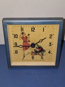 Rare Lux Novelty Shoe Shine Boy in Action Animated Clock Working Automaton - Picture 1 of 13