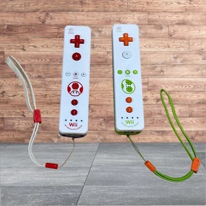 Nintendo Wii Motion Plus Remote Controller Toad/Yoshi Limited Edition Lot(2) UNT - Picture 1 of 3