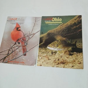 Lot of 2 Wild Ohio Magazines Winter 2010-2011 and Spring 2011 Ohio Div Wildlife - Bild 1 von 2