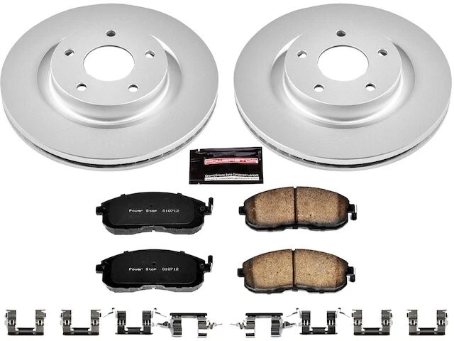 Front Brake Pad and Rotor Kit For 07-13 Nissan Altima Coupe PX37W6 - Imagem 1 de 1