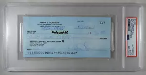 Muhammad Ali - RARE Check Signed - Encapsulated Inside PSA/DNA Holder & JSA LOA - Picture 1 of 4