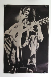 Neil Young POSTER Vintage 1970's Original Rare 29" by 19" Cosby Stills Nash Rock - Picture 1 of 6