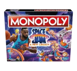 Hasbro Gaming Monopoly Space Jam A New Legacy Edition Juego de Mesa LeBron 2021 - Imagen 1 de 7