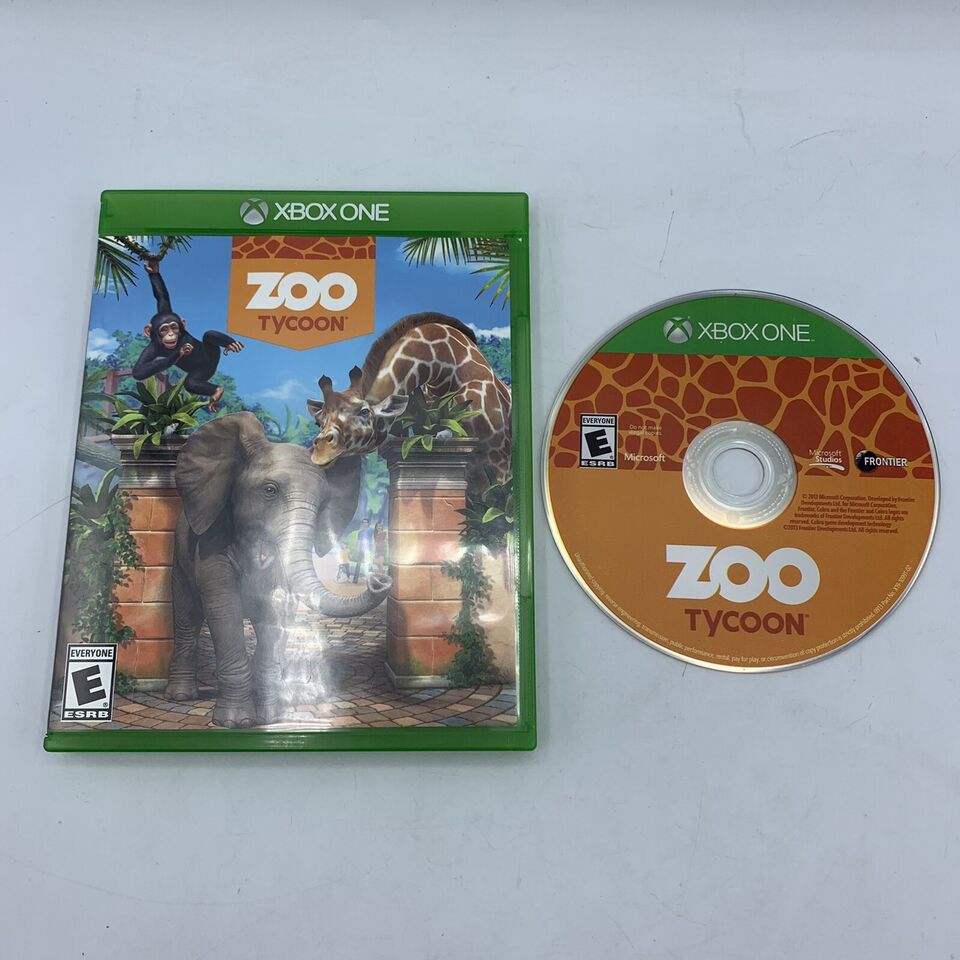 Zoo Tycoon (Microsoft Xbox One, 2013)- EUC 885370661705