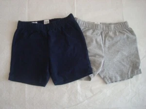 Baby Gap Girls Kids 2 Biker Shorts in Stretch Jersey Size Small 6-7 Blue Gray - Picture 1 of 11