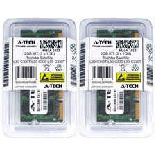 2GB KIT 2 x 1GB Toshiba Satellite L30-C300T L30-C330 L30-C330T Ram Memory
