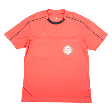 ADIDAS Swiss Referee Kit Mens Football Shirt Jersey Pink L