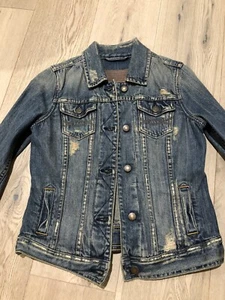 abercrombie and fitch denim jacket - Picture 1 of 4