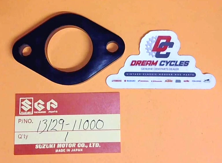 NOS Suzuki  T305  TC305 T350 Rebel 1969-1972 Carburetor Insulator 13129-18000 - Image 1 of 1