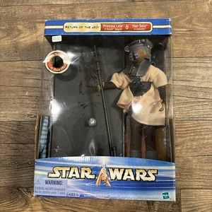 Versiegelt Star Wars Jedi Prinzessin Leia mit Bushh Verkleidung & Han Solo in Carbonit - Bild 1 von 7