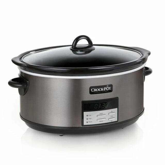 Crock-Pot SCCPVFC800DS 8 qt. Programmable Slow Cooker - Black