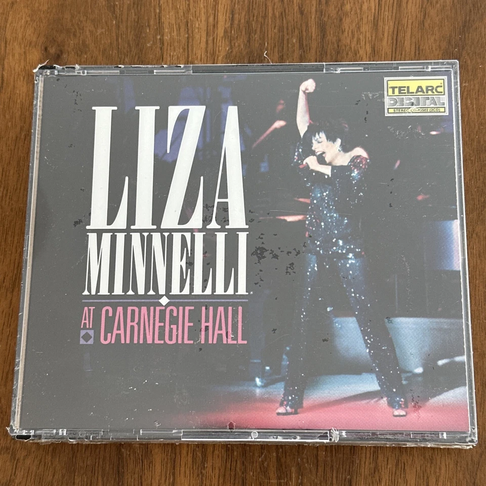 Liza Minnelli at Carnegie Hall (The Complete Concert) by Liza Minnelli (CD, Sep-1987, 2 Discs, Telarc Distribution)