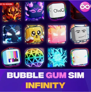 Bubble Gum Simulator Infinity |All Pets| CHEAPEST and Fast Delivery - Trust - Afbeelding 1 van 109