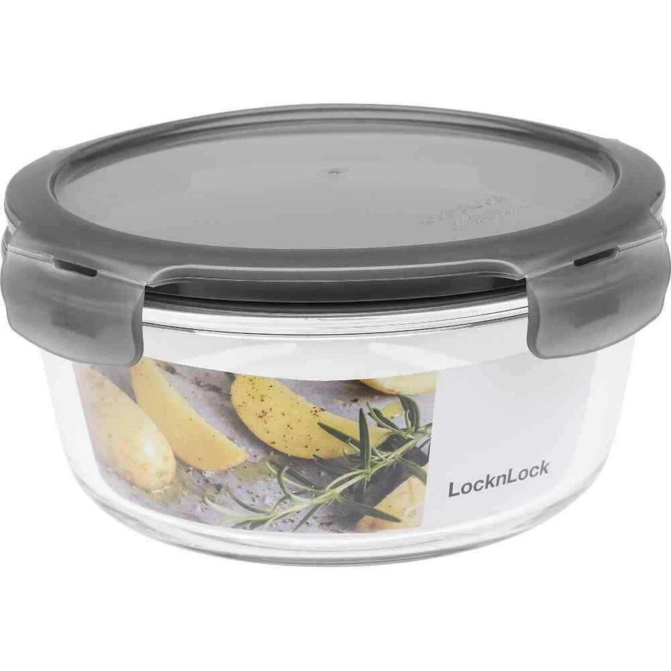 Scatola " Boroseal " 0,95l Rotondo Ø 18 X 8,2 CM Trasparente Contenitore - Immagine 1 di 1