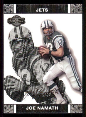 2007 Topps Co-Signers #41 Joe Namath - Image 1 of 2