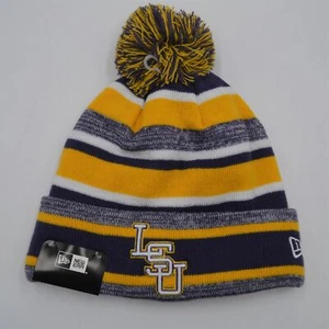 New! New Era Knit Beanie-Louisiana State University - Picture 1 of 2