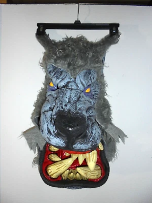 California Costumes Collections Grey Werewolf Scarey Halloween Wolf Man Mask - Image 1 of 4