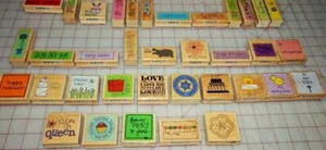 Vintage Studio G  Rubber Stamps You Choose! Many Different Sayings & Images - Picture 1 of 46