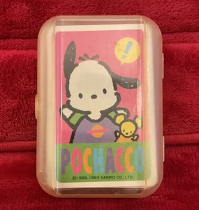 A Very Cute Vintage Sanrio 1993 Pochacco Deck Of Cards - Picture 1 of 3