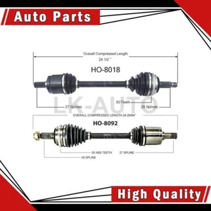 CV Joint Front 2 Of CV Axle Shafts For Honda 1990-1991 - Picture 1 of 3