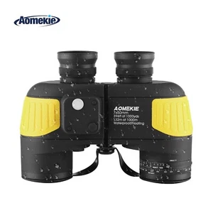 Binoculares militares HD 7x50 con brújula telémetro rellenos de nitrógeno impermeables - Imagen 1 de 12