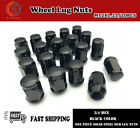 20pc 12x1.25 Black Lug Nuts 19mm or 3/4 Hex Fits Infiniti Nissan Scion FRS FR-S Nissan 240 SX