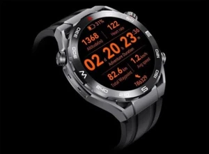 Huawei Watch Ultimate 1.5in sapphire glass 210mm HNBR Strap Expedition Black - Picture 1 of 2
