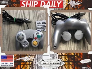Controlador Nintendo Gamecube Genuino - Platino Plateado FABRICANTE DE EQUIPOS ORIGINALES | AUTÉNTICO | PROBADO - Imagen 1 de 5