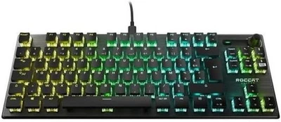 Tastiera da gioco RGB ottica compatta Roccat Vulcan TKL Pro, tasti LED AIMO - Immagine 1 di 3
