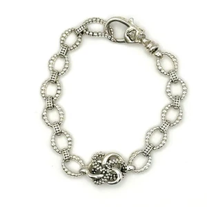Lagos Silber Love Knot Gliederarmband - Bild 1 von 6