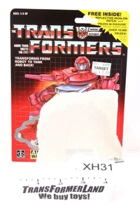Tarjeta Warpath Mini 1985 Vintage Hasbro G1 Transformers - Imagen 1 de 2