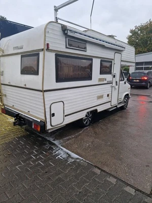 Fiat Ducato Wohnmobil,TÜV 10-27, HKZ, SAT, TV, Thule Markise u. Single Step, AHK - Bild 1 von 4