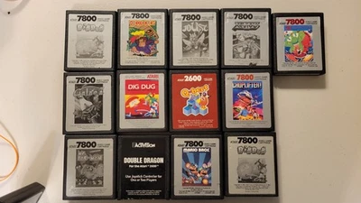 Atari 7800 & 2600 Video Game You Pick & Choose ($1 Shipping Available) - Image 1 of 2