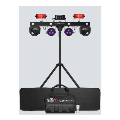 CHAUVET DJ Move ILS GigBAR 5 in 1 Black Lighting System Wireless Control - Image 1 of 4