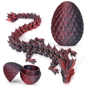 3D Printed Dragon Easter Egg - Basket Essentials Stuffers, Prefilled Easter E... - Picture 1 of 6