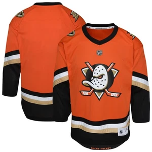 Youth Orange Anaheim Ducks Home Replica Jersey - Picture 1 of 3