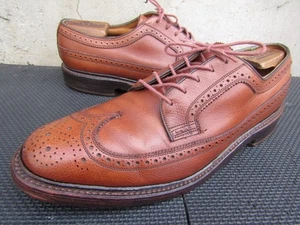 Florsheim Imperial 93602 Brown Cashmere Calf Kenmoor LWB Shoe V Cleat 9 D - Picture 1 of 9