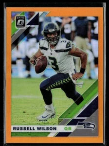 2019 Donruss Optic Orange #88 Russell Wilson 087/199 - Picture 1 of 2