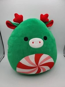 Peluche Squishmallows ZUMIR The Peppermint Moose Christmas Holiday 12" - Imagen 1 de 4