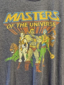 AUTHENTIC HE-MAN and the Masters of the Universe graues T-Shirt Gr. M - Bild 1 von 3